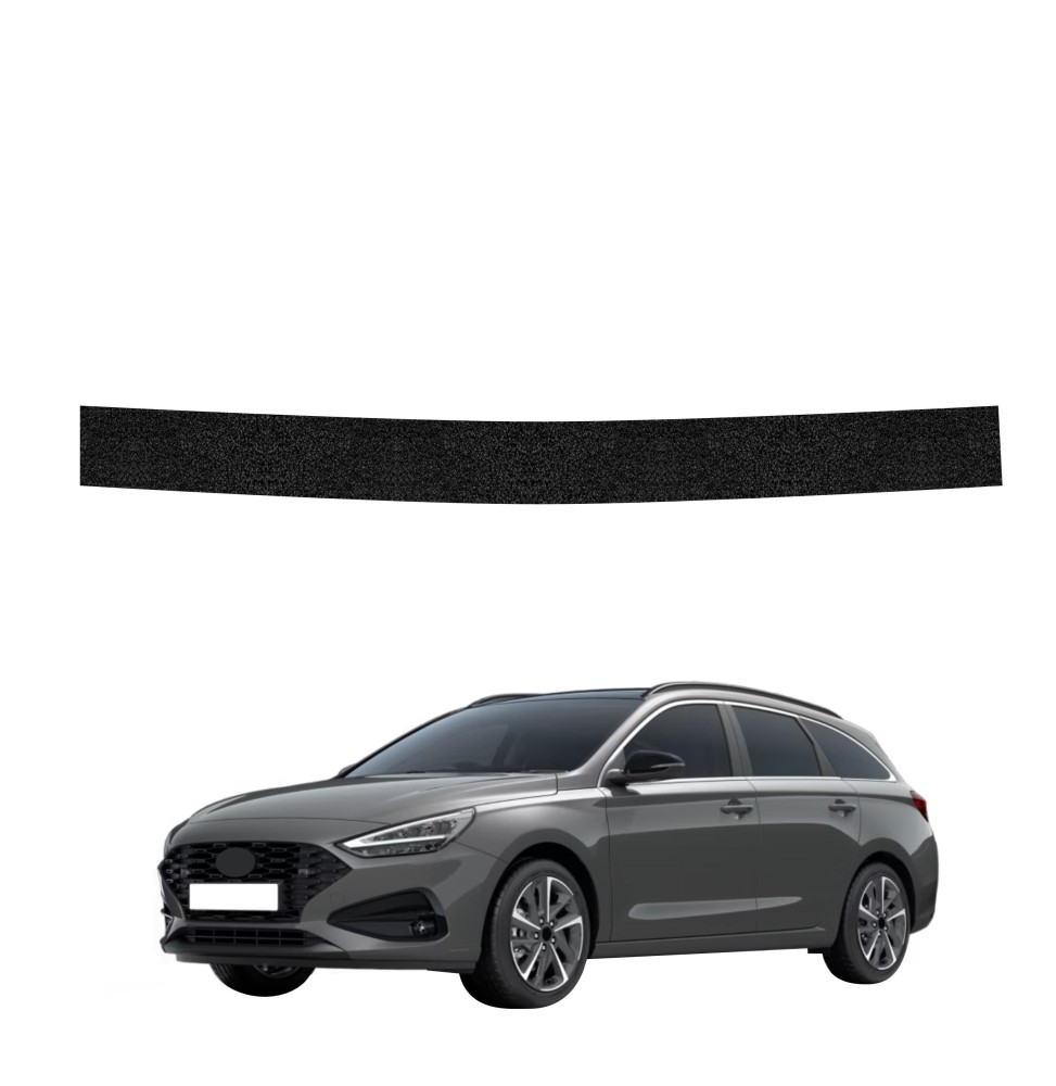 Powłoka techniczna na próg bagażnika do Hyundai i30 Wagon (2020-2026) GRIZZ HeavyDuty Czarna