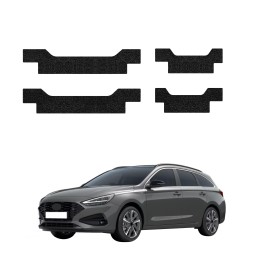 Powłoka techniczna na progi do Hyundai i30 Wagon (2020-2026) GRIZZ 4w1 HeavyDuty Czarna