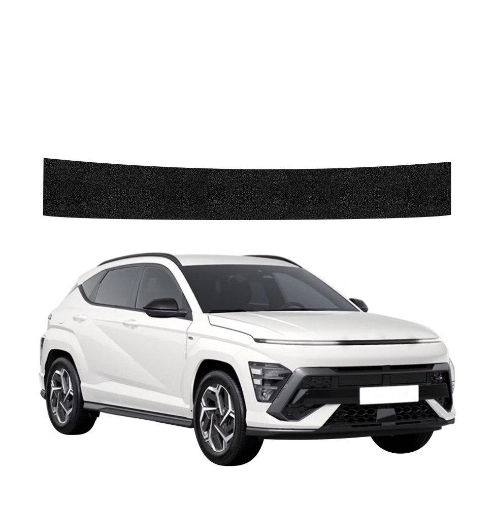 Powłoka techniczna na próg bagażnika do Hyundai Kona N-Line (2023-2026) GRIZZ HeavyDuty Czarna