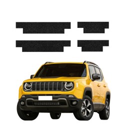 Powłoka techniczna na progi do Jeep Renegade (2022-2026) GRIZZ 4w1 HeavyDuty Czarna