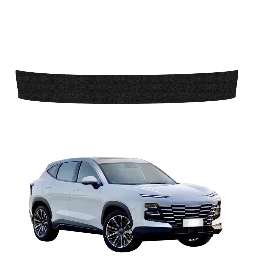 Powłoka techniczna na próg bagażnika do Jetour Dashing (2025-2026) GRIZZ HeavyDuty Czarna