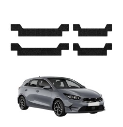 Powłoka techniczna na progi do Kia Ceed Hatchback (2021-2025) GRIZZ 4w1 HeavyDuty Czarna
