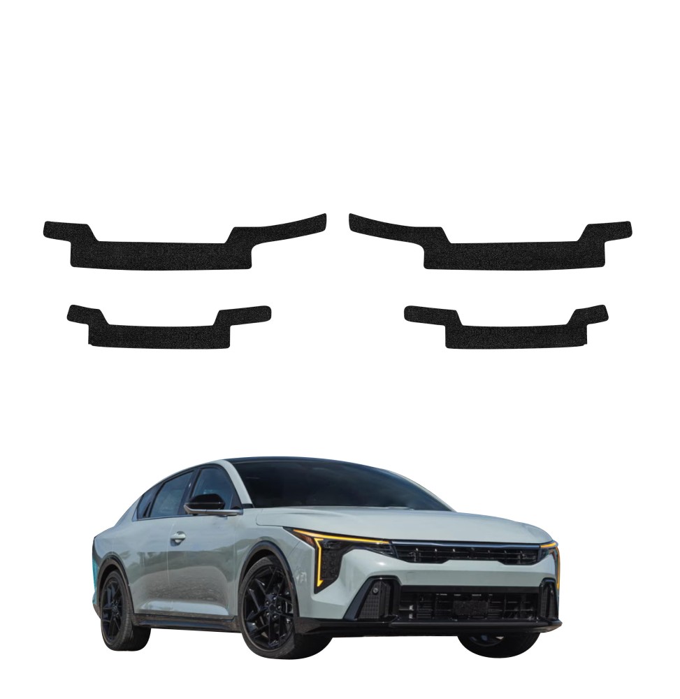 Powłoka techniczna na progi do Kia K4 (2025-2026) GRIZZ 4w1 HeavyDuty Czarna