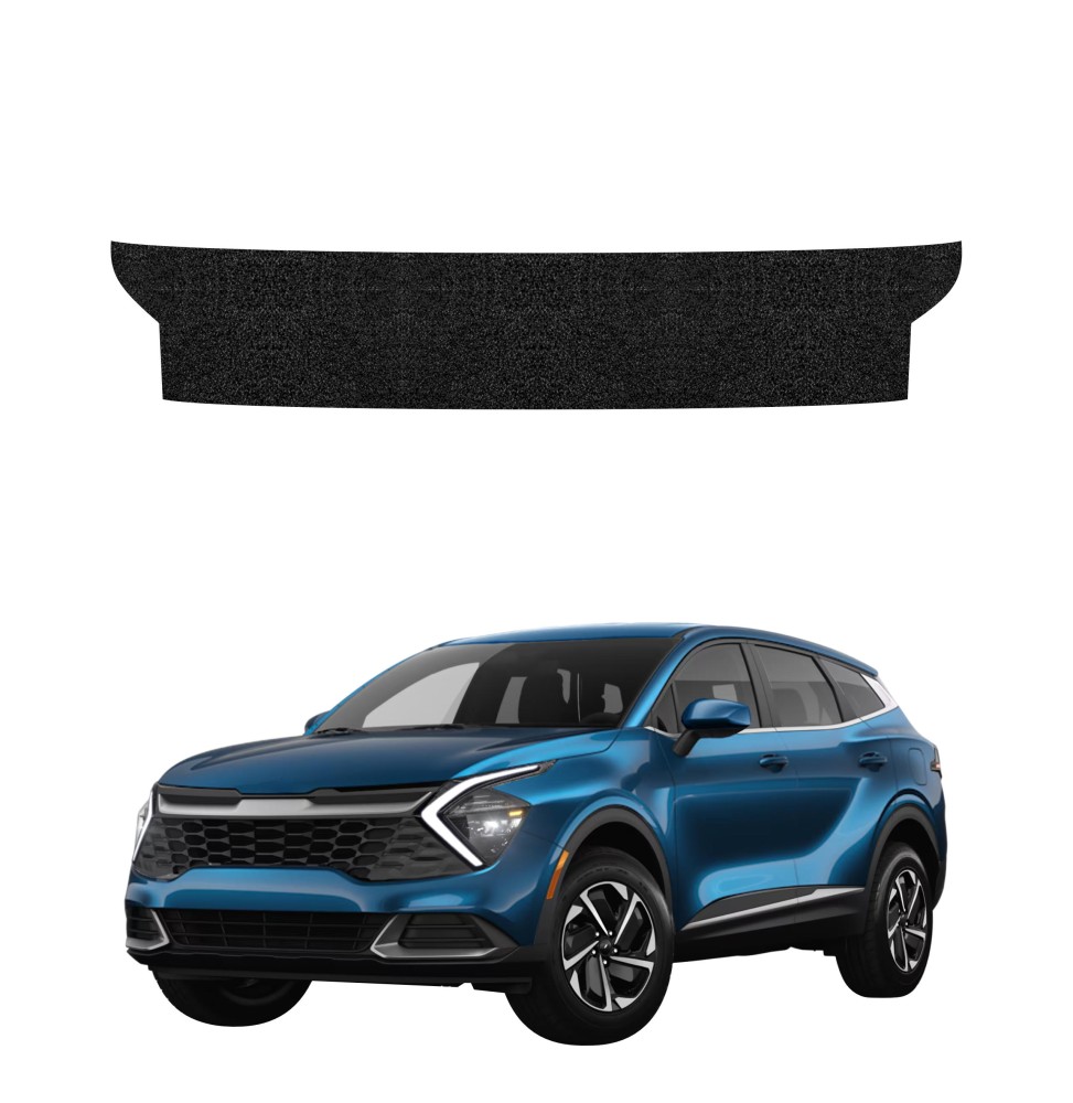 Powłoka techniczna na próg bagażnika do Kia Sportage 5 (2021-2025) GRIZZ HeavyDuty Czarna