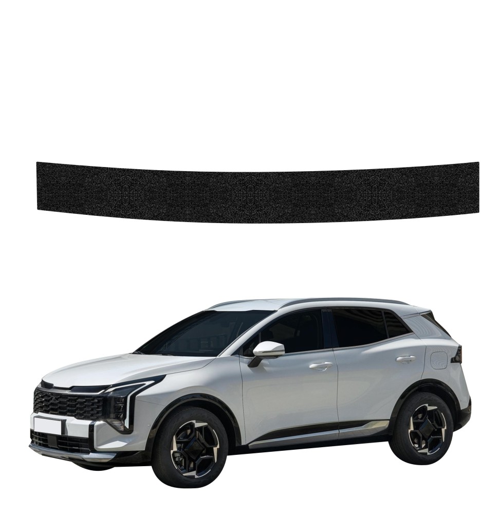 Powłoka techniczna na próg bagażnika do Kia Sportage 5 Facelift (2025-2026) GRIZZ HeavyDuty Czarna