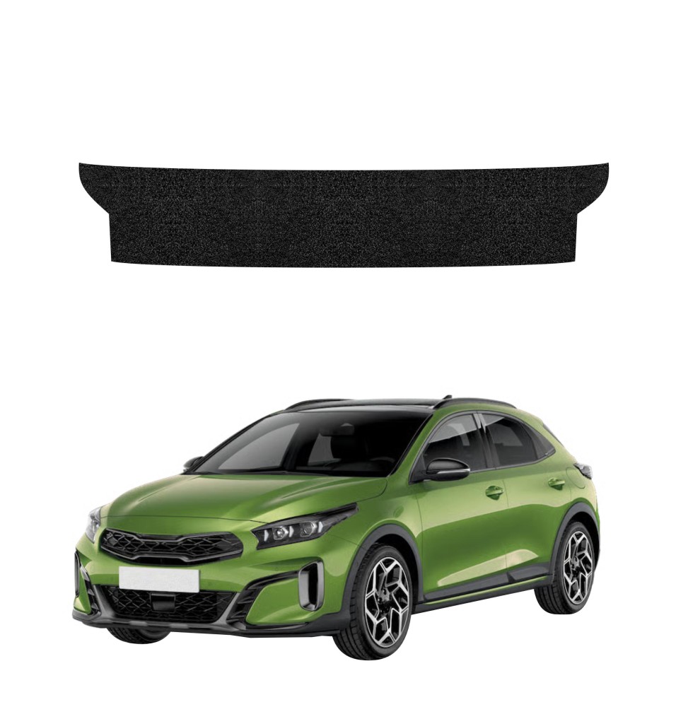 Powłoka techniczna na próg bagażnika do Kia XCeed (2022-2025) GRIZZ HeavyDuty Czarna