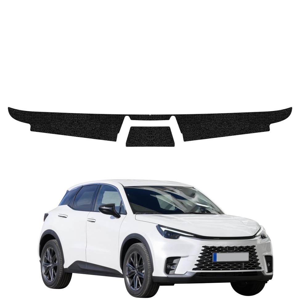 Powłoka techniczna na próg bagażnika do Lexus LBX (2023-2026) GRIZZ 2w1 HeavyDuty Czarna