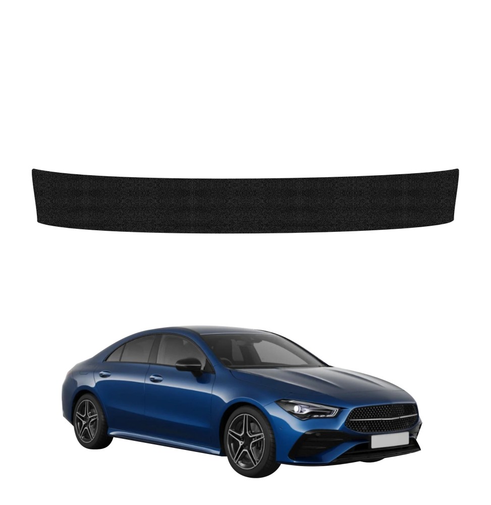 Powłoka techniczna na próg bagażnika do Mercedes CLA 200 (2025-2026) GRIZZ HeavyDuty Czarna