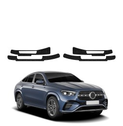 Powłoka techniczna na progi do Mercedes GLE 450d (2023-2026) GRIZZ 4w1 HeavyDuty Czarna