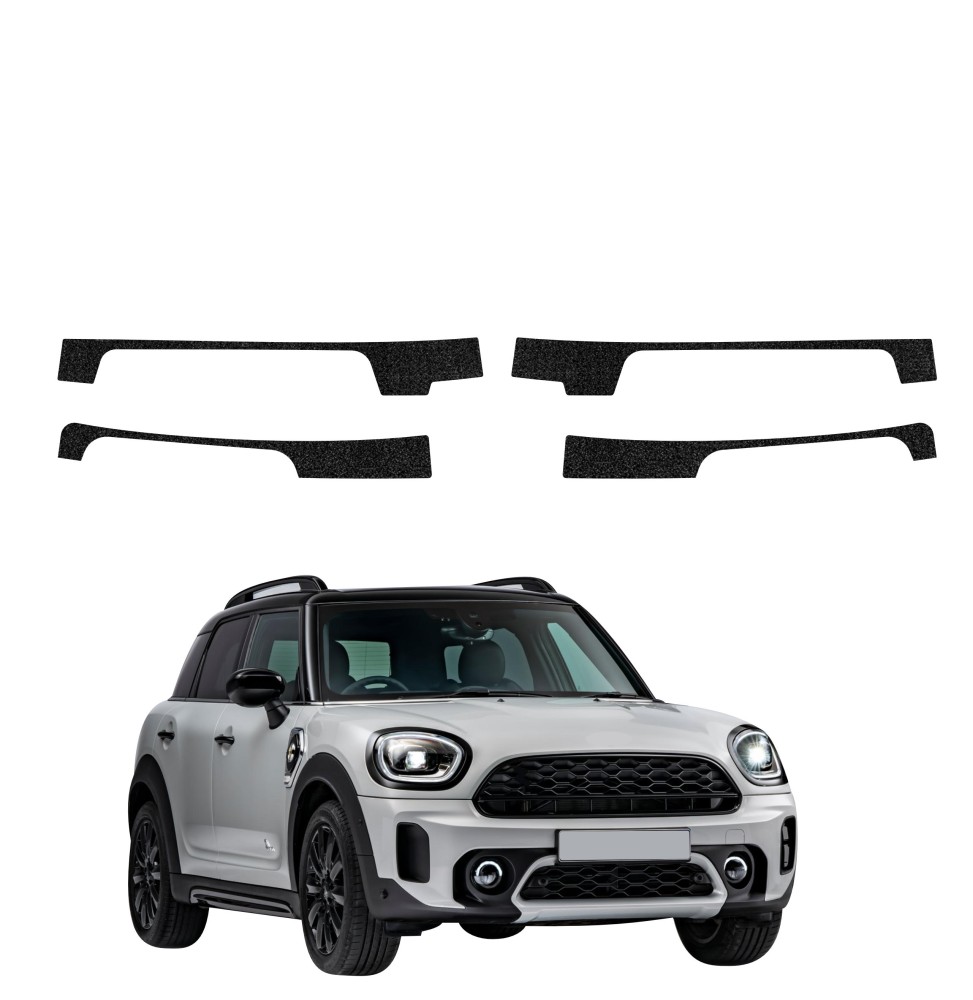 Powłoka techniczna na progi do Mini Countryman (2023-2026) GRIZZ 4w1 HeavyDuty Czarna