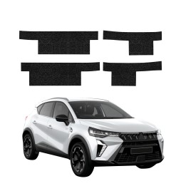 Powłoka techniczna na progi do Mitsubishi ASX Facelift (2024-2026) GRIZZ 4w1 HeavyDuty Czarna