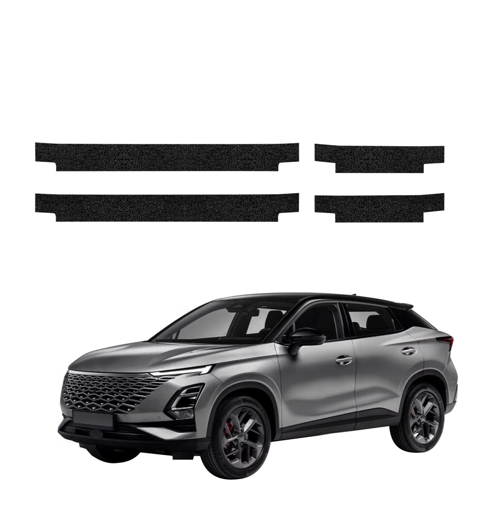 Powłoka techniczna na progi do OMODA 5 Facelift (2024-2026) GRIZZ 4w1 HeavyDuty Czarna