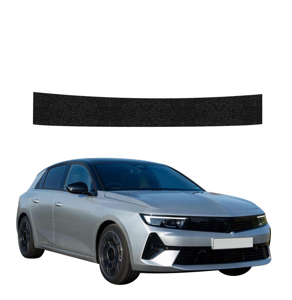 Powłoka techniczna na próg bagażnika do Opel Astra (2021-2024) GRIZZ HeavyDuty Czarna