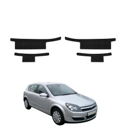 Powłoka techniczna na progi do Opel Astra H Hatchback 5D (2004-2014) GRIZZ 4w1 HeavyDuty Czarna