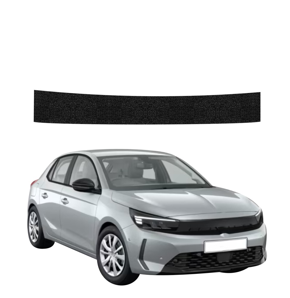 Powłoka techniczna na próg bagażnika do Opel Corsa (2023-2026) GRIZZ HeavyDuty Czarna