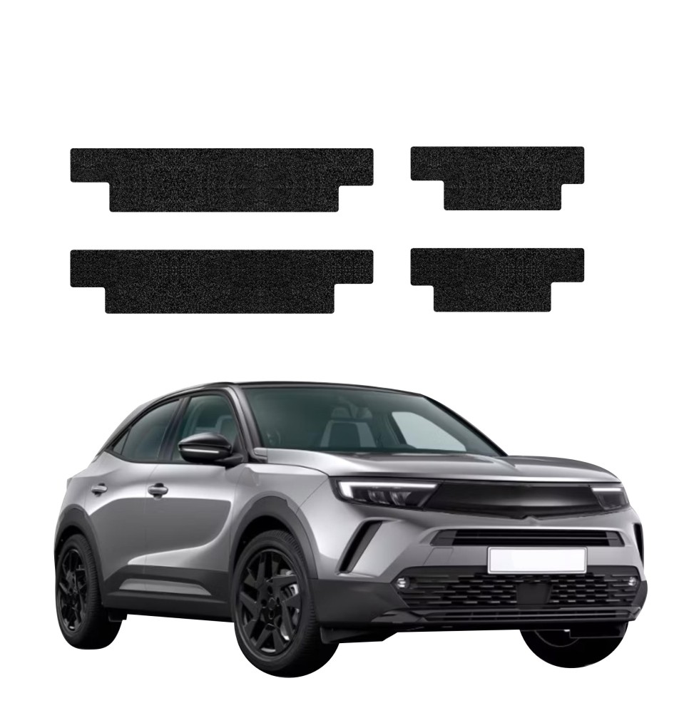 Powłoka techniczna na progi do Opel Mokka (2021-2026) GRIZZ 4w1 HeavyDuty Czarna
