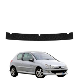 Powłoka techniczna na próg bagażnika do Peugeot 206 (1998-2009) GRIZZ HeavyDuty Czarna