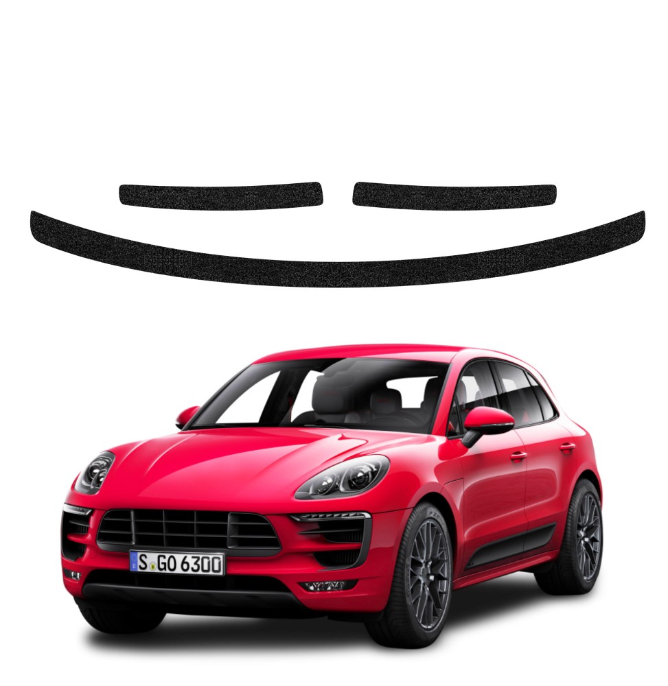 Powłoka techniczna na próg bagażnika do Porsche Macan GTS (2021-2024) GRIZZ 3w1 HeavyDuty Czarna