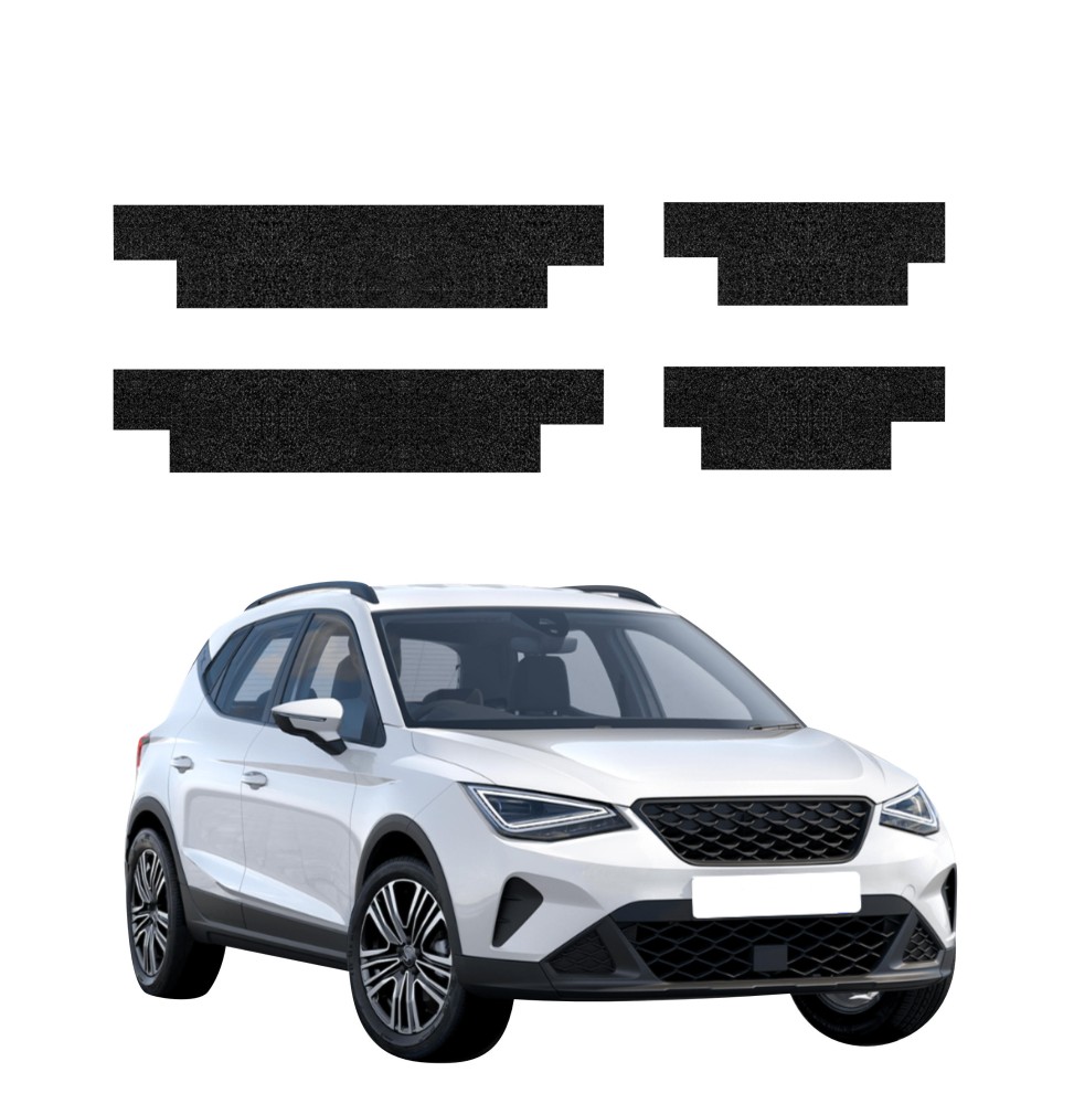 Powłoka techniczna na progi do Seat Arona (2021-2026) GRIZZ 4w1 HeavyDuty Czarna