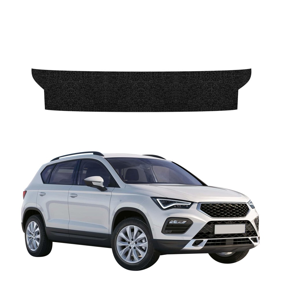 Powłoka techniczna na próg bagażnika do Seat Ateca (2020-2026) GRIZZ HeavyDuty Czarna
