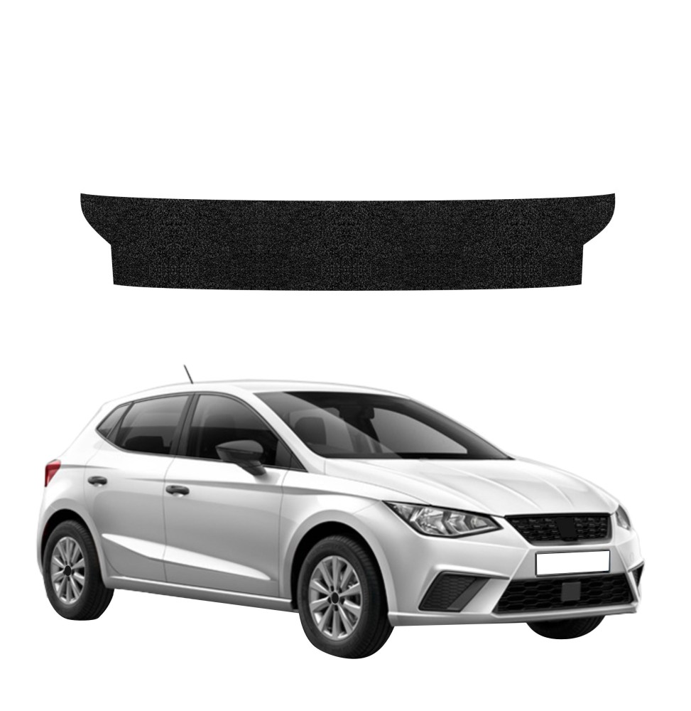 Powłoka techniczna na próg bagażnika do Seat Ibiza (2021-2026) GRIZZ HeavyDuty Czarna