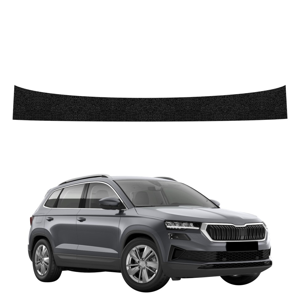 Powłoka techniczna na próg bagażnika do Skoda Karoq (2022-2026) GRIZZ HeavyDuty Czarna