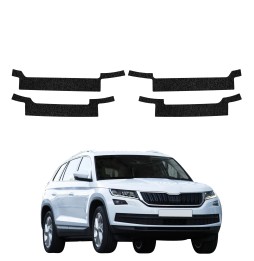 Powłoka techniczna na progi do Skoda Kodiaq (2016-2023) GRIZZ 4w1 HeavyDuty Czarna