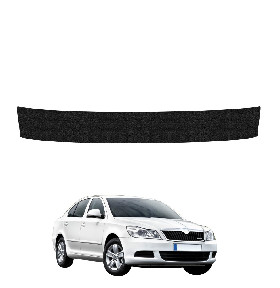 Powłoka techniczna na próg bagażnika do Skoda Octavia 2 Sedan Facelifting (2008-2013) GRIZZ HeavyDuty Czarna