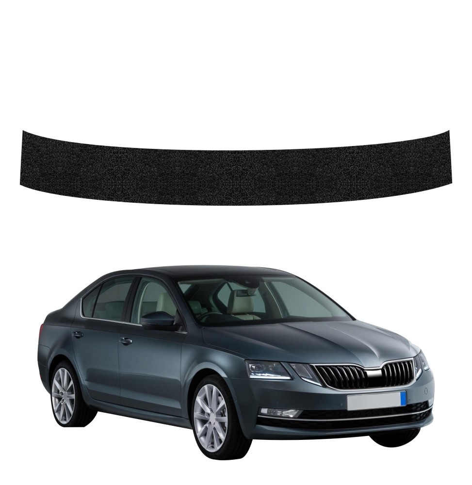 Powłoka techniczna na próg bagażnika do Skoda Octavia 3 (2017-2020) GRIZZ HeavyDuty Czarna