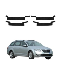 Powłoka techniczna na progi do Skoda Octavia 3 Kombi 5D (2017-2020) GRIZZ 4w1 HeavyDuty Czarna