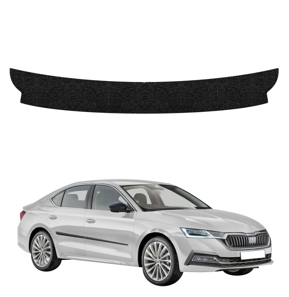 Powłoka techniczna na próg bagażnika do Skoda Octavia 4 Hatchback (2019-2024) GRIZZ HeavyDuty Czarna