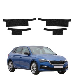 Powłoka techniczna na progi do Skoda Scala (2019-2023) GRIZZ 4w1 HeavyDuty Czarna