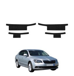 Powłoka techniczna na progi do Skoda Superb 2 Facelifting (2013-2015) GRIZZ 4w1 HeavyDuty Czarna