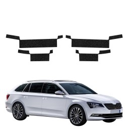 Powłoka techniczna na progi do Skoda Superb 3 Combi (2016-2019) GRIZZ 4w1 HeavyDuty Czarna