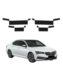 Powłoka techniczna na progi do Skoda Superb 3 Liftback (2019-2023) GRIZZ 4w1 HeavyDuty Czarna