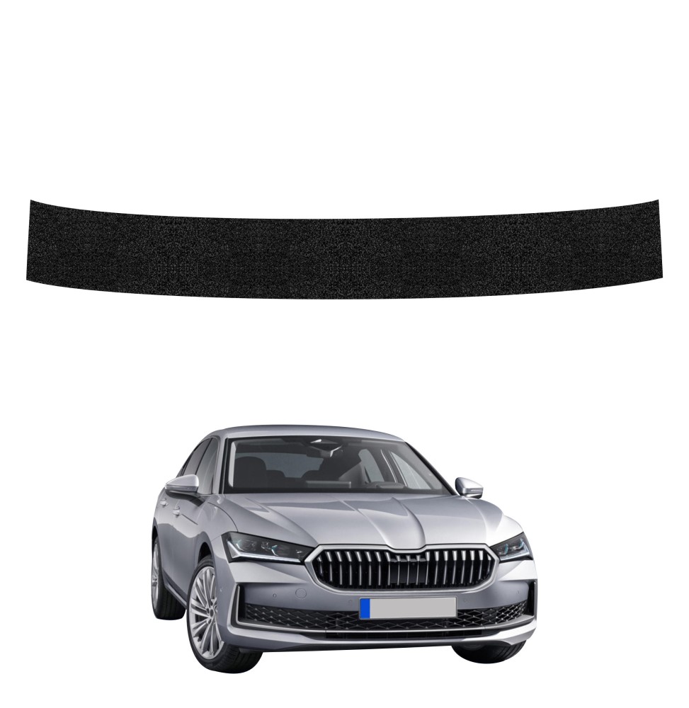Powłoka techniczna na próg bagażnika do Skoda Superb 4 Liftback (2024-2026) GRIZZ HeavyDuty Czarna