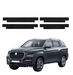 Powłoka techniczna na progi do SsangYong Rexton (2023-2026) GRIZZ 4w1 HeavyDuty Czarna