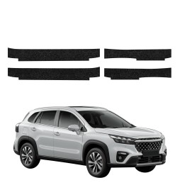 Powłoka techniczna na progi do Suzuki S-Cross (2021-2026) GRIZZ 4w1 HeavyDuty Czarna