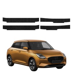 Powłoka techniczna na progi do Suzuki Swift (2024-2026) GRIZZ 4w1 HeavyDuty Czarna