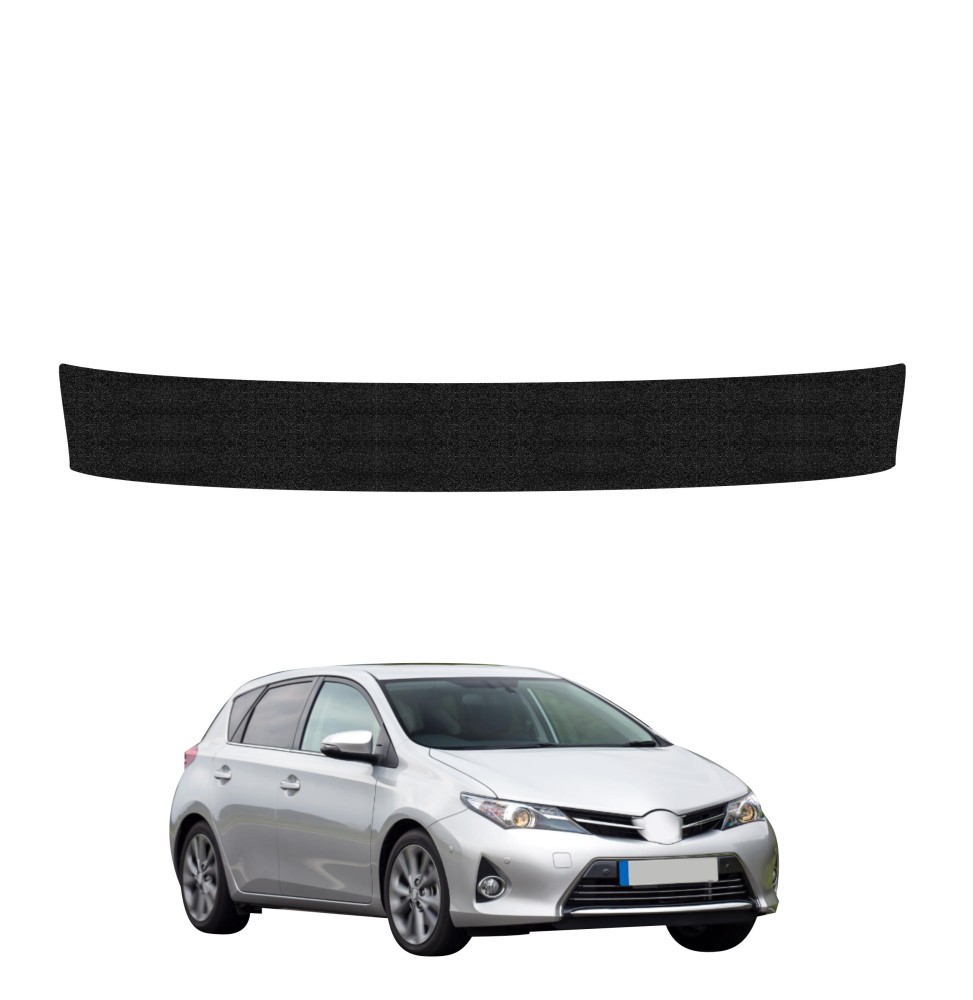 Powłoka techniczna na próg bagażnika do Toyota Auris (2012-2015) GRIZZ HeavyDuty Czarna