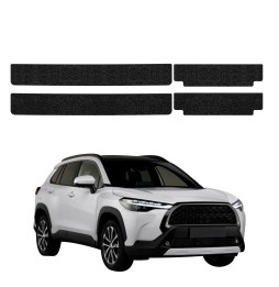 Powłoka techniczna na progi do Toyota Corolla Cross (2022-2026) GRIZZ 4w1 HeavyDuty Czarna