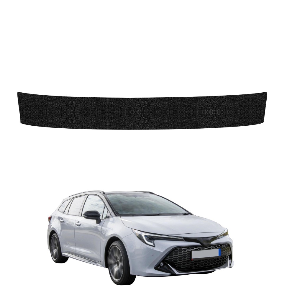 Powłoka techniczna na próg bagażnika do Toyota Corolla Kombi (2019-2022) GRIZZ HeavyDuty Czarna