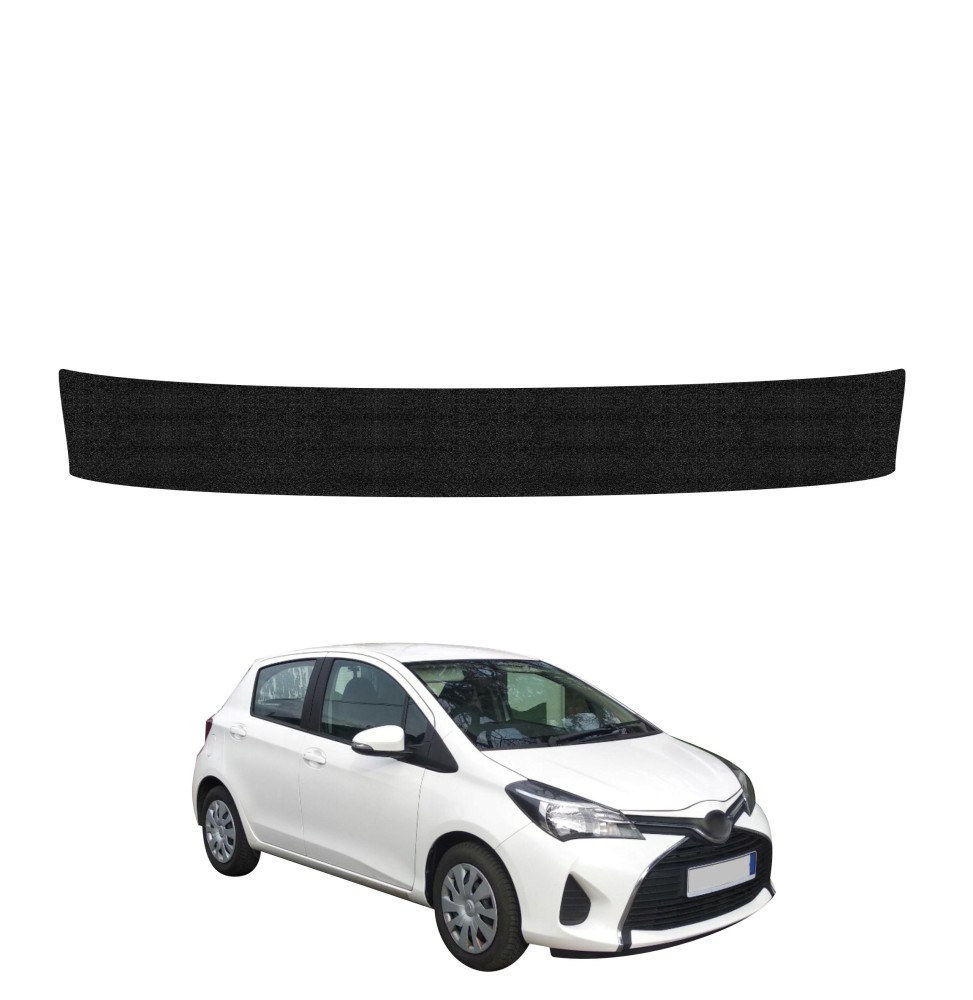 Powłoka techniczna na próg bagażnika do Toyota Yaris (2011-2016) GRIZZ HeavyDuty Czarna