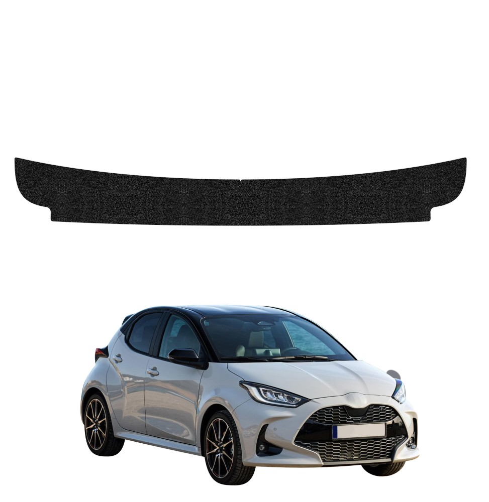 Powłoka techniczna na próg bagażnika do Toyota Yaris HEV (2020-2026) GRIZZ HeavyDuty Czarna