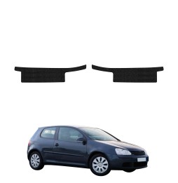 Powłoka techniczna na progi do Volkswagen Golf 5 Hatchback 3D (2003-2009) GRIZZ 2w1 HeavyDuty Czarna