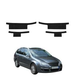 Powłoka techniczna na progi do Volkswagen Golf 5 Variant (2003-2009) GRIZZ 4w1 HeavyDuty Czarna