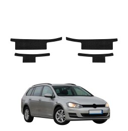 Powłoka techniczna na progi do Volkswagen Golf 7 Variant (2013-2020) GRIZZ 4w1 HeavyDuty Czarna