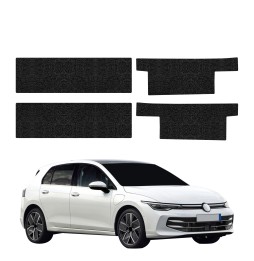 Powłoka techniczna na progi do Volkswagen Golf 8 Hatchback (2024-2026) GRIZZ 4w1 HeavyDuty Czarna