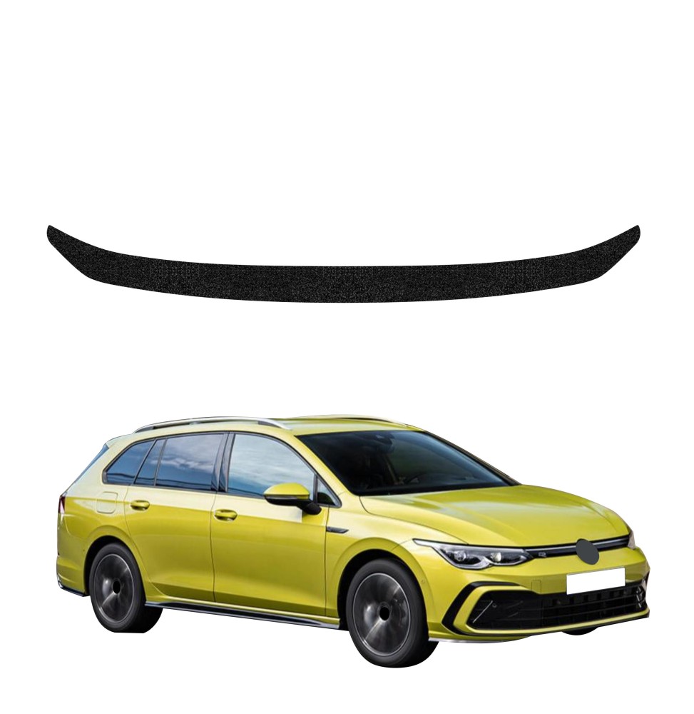 Powłoka techniczna na próg bagażnika do Volkswagen Golf 8 Variant (2024-2026) GRIZZ HeavyDuty Czarna