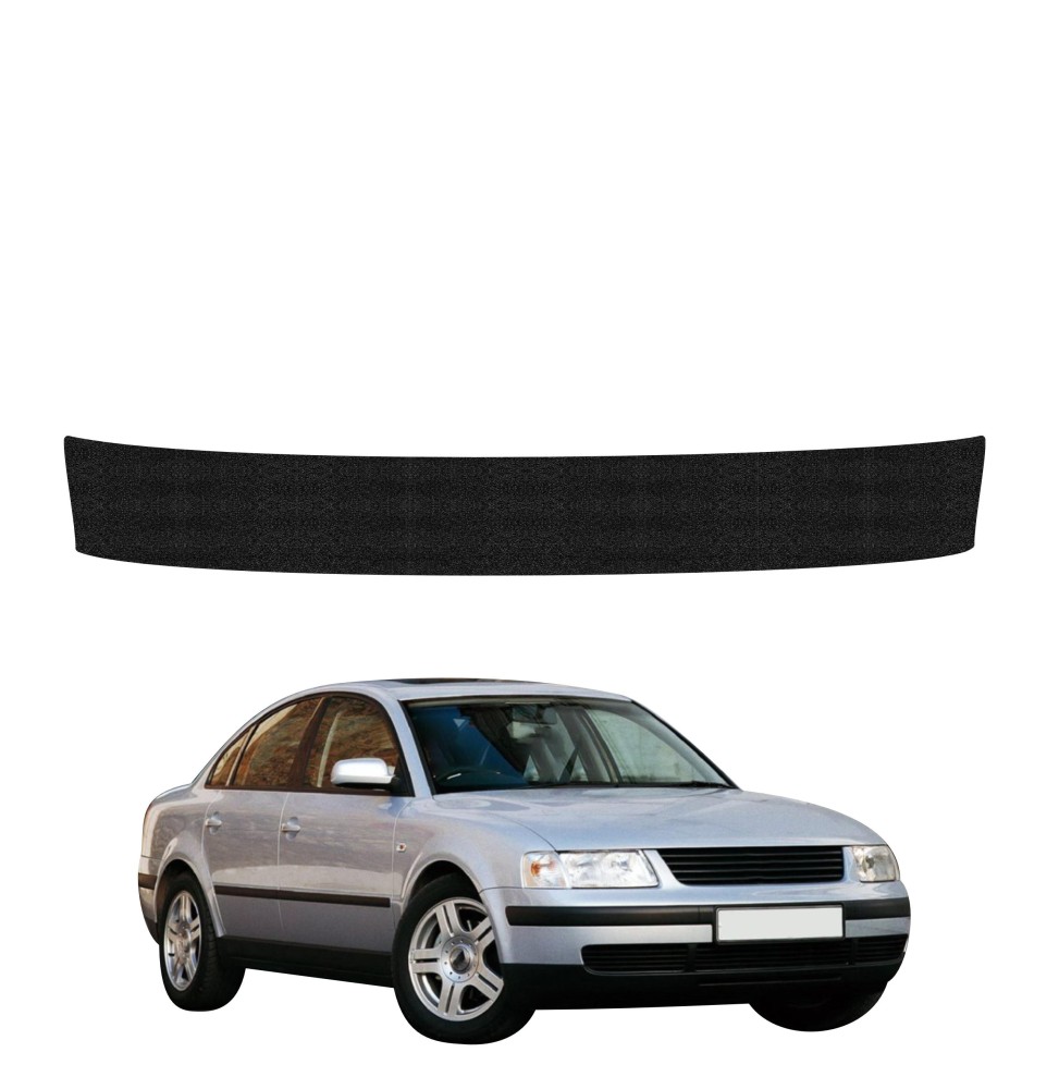 Powłoka techniczna na próg bagażnika do Volkswagen Passat B5 Sedan (1996-2000) GRIZZ HeavyDuty Czarna